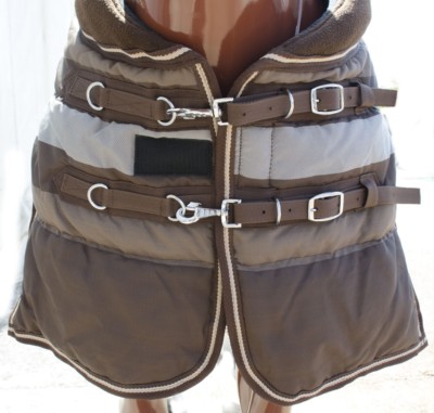 Coperte Da Box Per Cavalli Coperta Invernale Heavy Per Cavalli - Imbottitura 300gr, Bordi Rinforzati, Taglie S-XXL Telo Divano - Foto 4