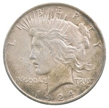 1924 Peace Silver Dollar Great Color *5061