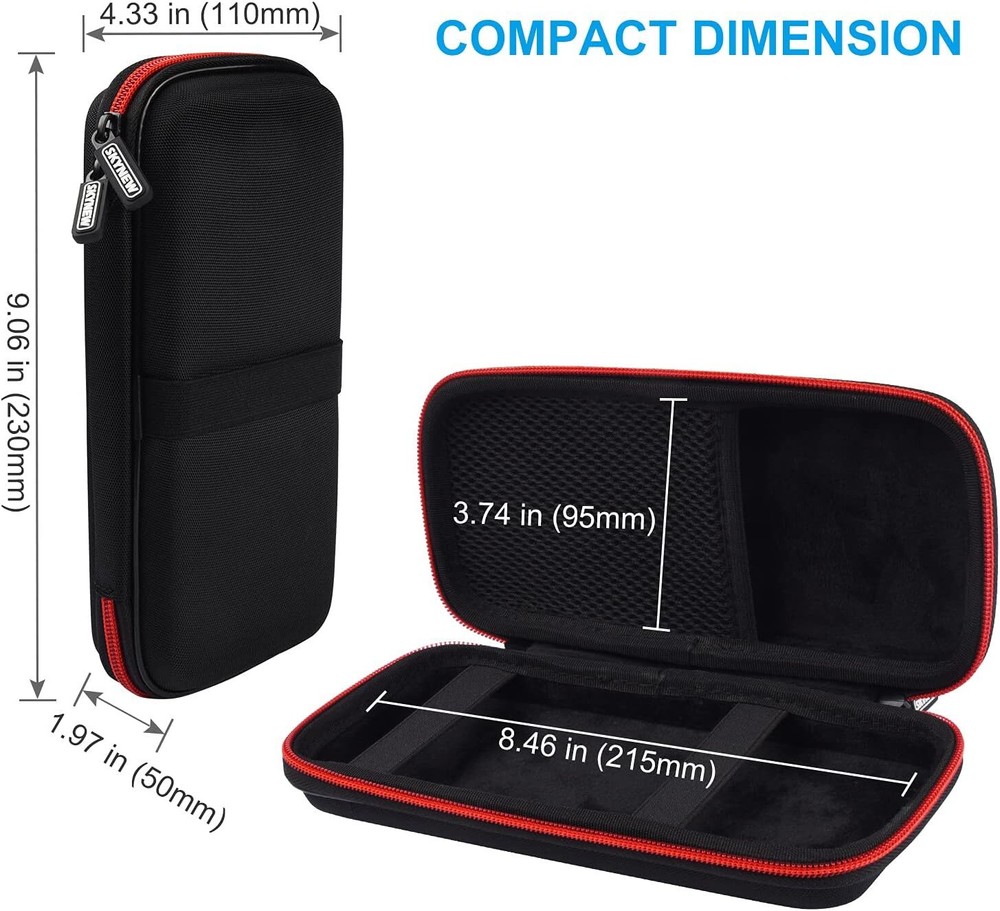 RAV Power Medium Power Bank Hard Travel Case Black