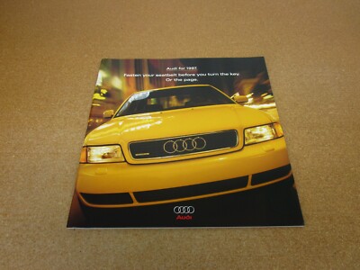 1997 Audi Full Line A8 A6 A4 Cabriolet sales brochure literature BIG 42 pg