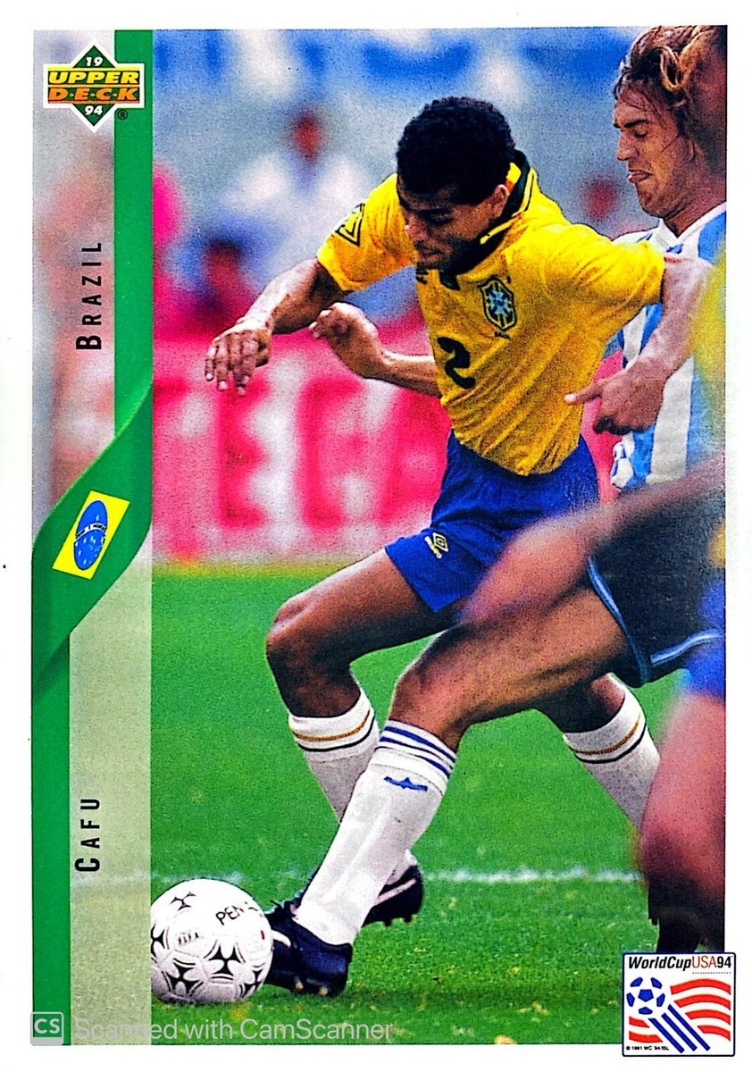 PANINI FÚTBOL STICKER Card Cafu Equipo Brasil N º 17 Road to World Cup