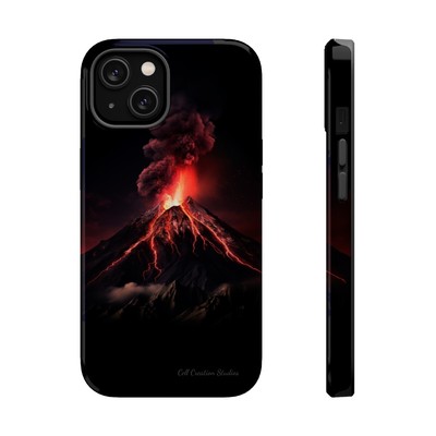 ''Volcanic Eruption'' Phone Case -MagSafe Tough Cases