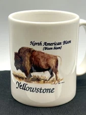 Yellowstone National Park Mug Cup North American Bison