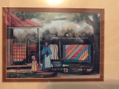 B BETH CUMMINGS PRINT Folk Art QUILTS FOR SALE PARAGON GALLERY | eBay