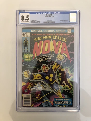 Nova #1 CGC 8.5 1st Appearance Richard Rider 1985 Combine/Free Shipping