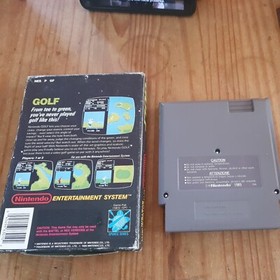 **Golf Nintendo Entertainment System NES Boxed no Manual