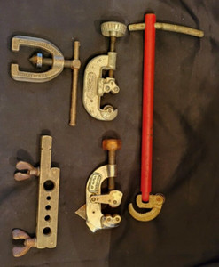 Lot of Vintage  Plumbing Tools and More