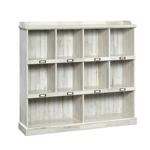Sauder 423672 Barrister Lane Bookcase, White Plank Finish eBay