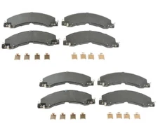 Genuine Chrysler Front and Rear Disc Brake Pad Set Kit For Dodge Ram 4500 5500