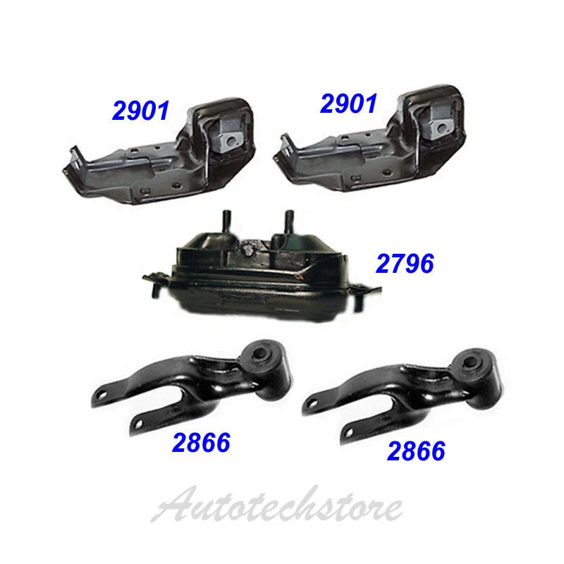 Juego de montaje de motor de 3,1 L para Pontiac Grand Prix 1994 1995-2003 5 piezas M659 Foto 2 de 4