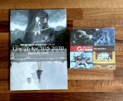 Tokyo Game Show - TGS / SQUARE ENIX LINEUP BROSCHÜRE mit CD - ** selten 2020 **