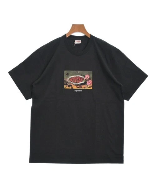 T shirt Supreme / coupé et cousu noir M 2200511659102