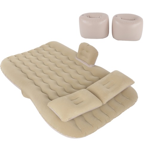 Aufblasbare Matratze Doppel Bett Luftmatratze für Auto Rücksitz mit Luftpumpe DE - Bild 12 von 13