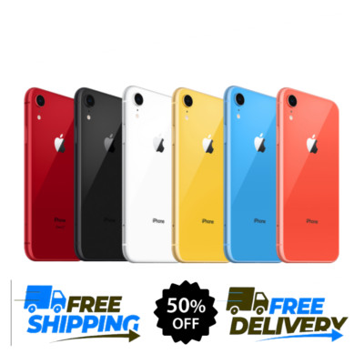 Apple iPhone XR 64GB T-Mobile Unlocked AT&T Verizon US Cellular LTE 4G Capable