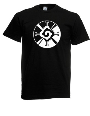 Herren T-Shirt I Hunab ku Symbol I Aztec Maya I Sprüche I Fun I Lustig bis 5XL 