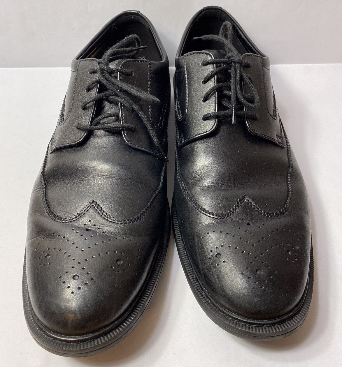 Black Wingtip Dress Shoes Trutech Soles 