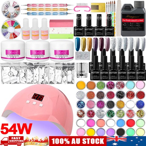 Full DIY Acrylic Nail Art Kits Acrylic Powder and Liquid Glitter Manicure Set - Picture 28 of 31