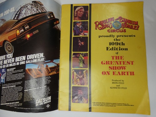 1980 Ringling Brothers Barnum Bailey Circus Program Signed by William Lee Golden - Picture 5 of 11