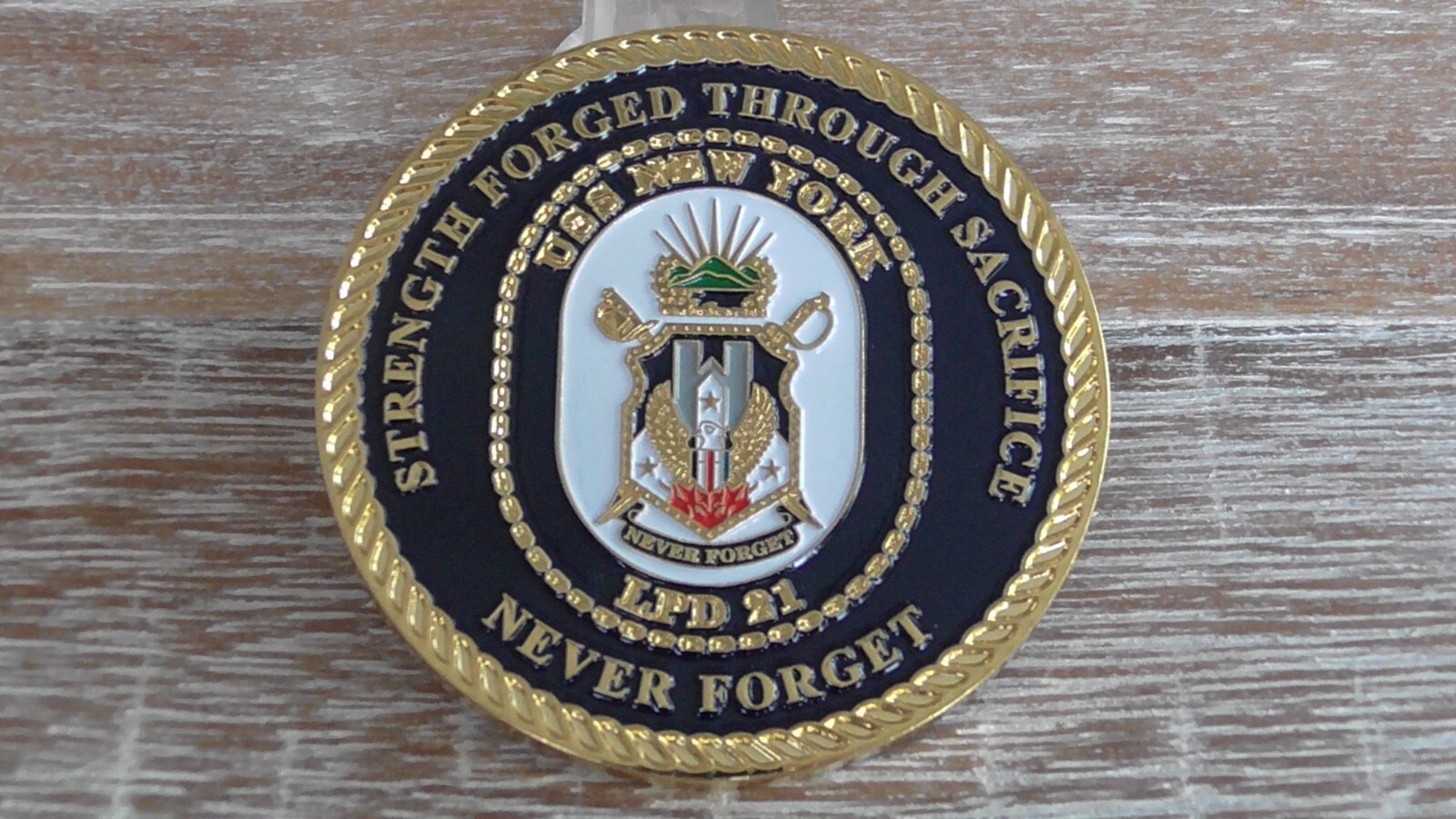 USN USS New York LPD 21 Will Bring The Fight September 11 Challenge ...