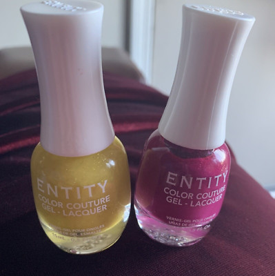 2 Set Entity Color Couture Gel-Lacquer Be Still Heart-designer Dandelyon