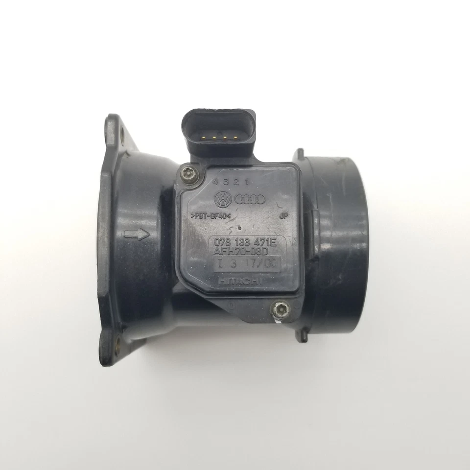 2000 2001 Volkswagen Passat Audi A4 A6 2,8 массовый расходомер воздуха MAF 078133471E - Изображение 3 из 4