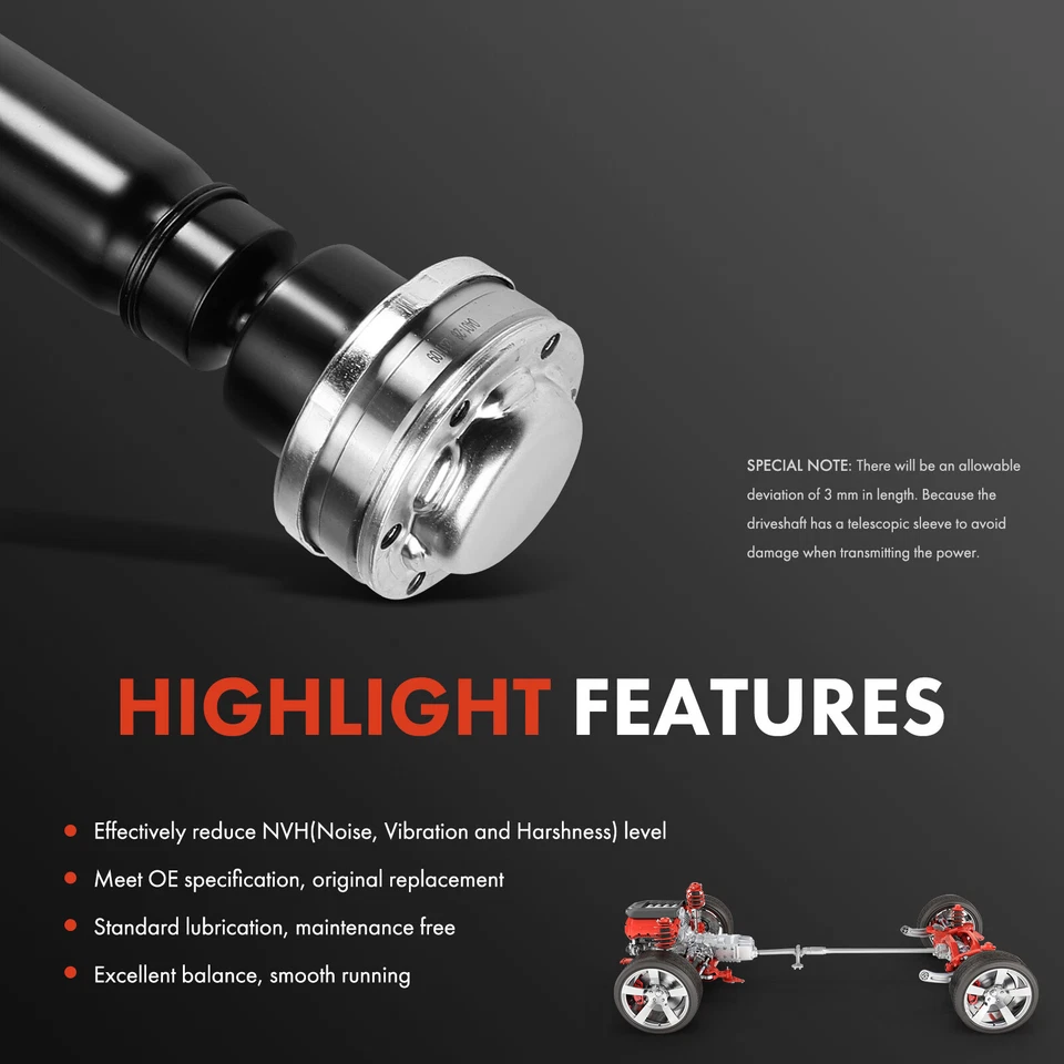 Conjunto de eje de transmisión trasero para Pontiac Solstice 2006-2009 Saturn Sky Foto 4 de 4