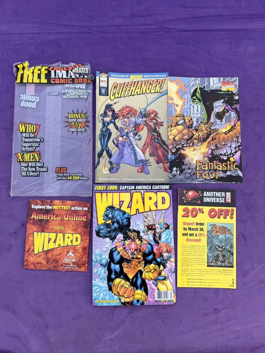 Wizard Magazine 79 X-men March 1998 Complete | eBay
