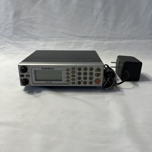 Radio Shack Pro2051 Digital Trunking Scanner Radio Tested Working