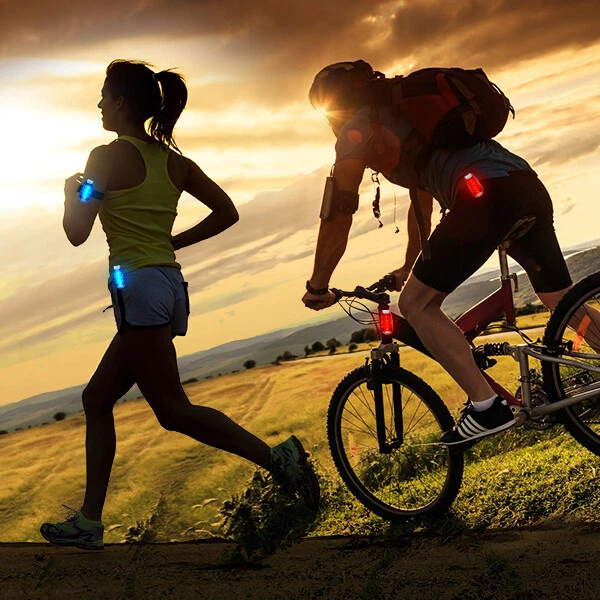 LED Safety Light Night Clip On Waterproof Flashing Running Cycling Bike Pet - Image 3 of 4