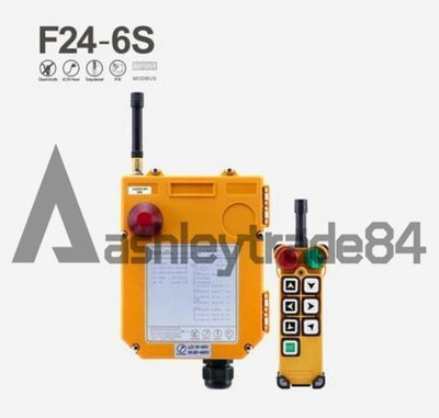 Telecrane F24-6S 18V-65V Hoist Crane   Remote Control (1T+ 1R) 24V 36V #F12