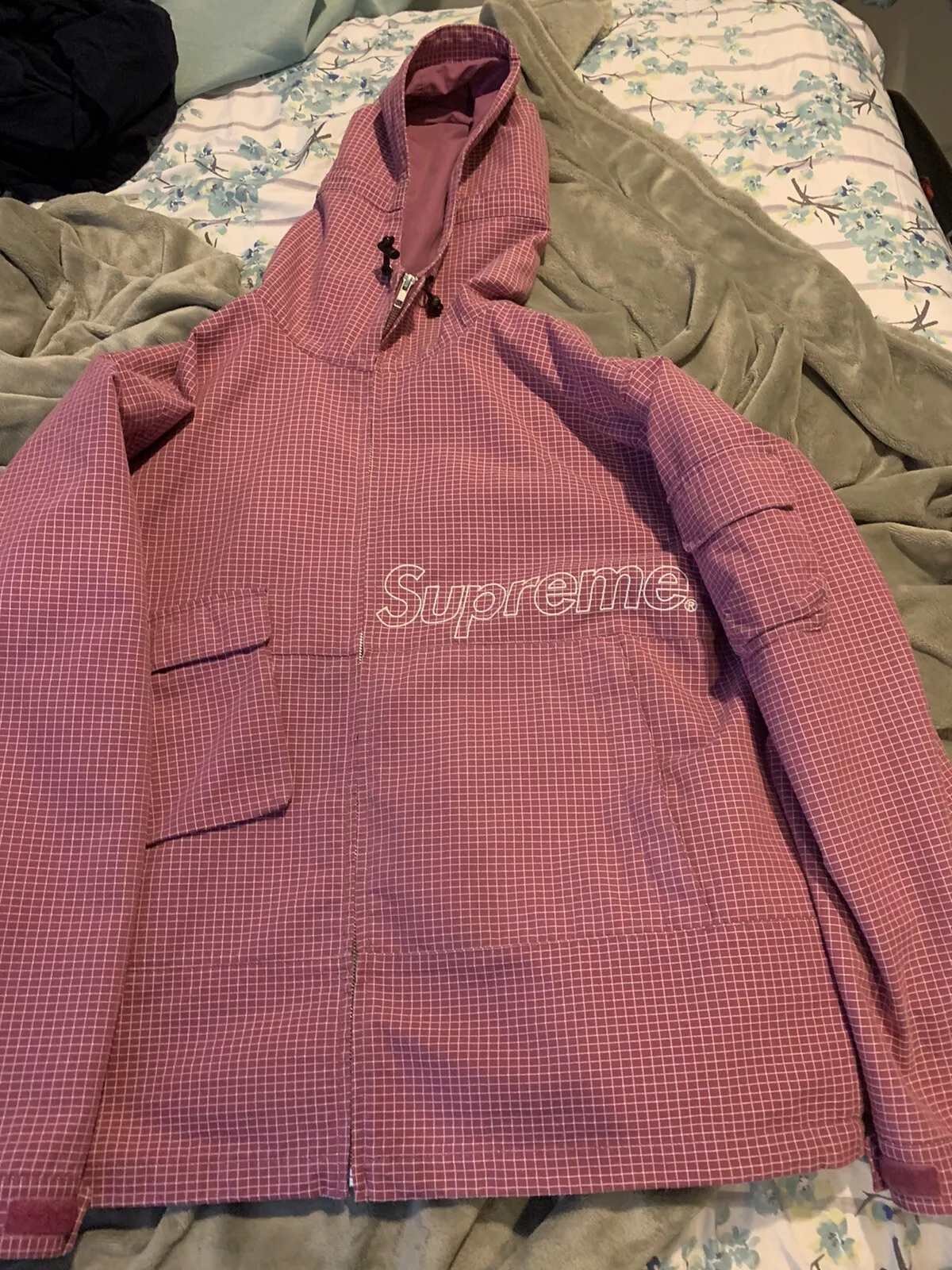 Veste utilitaire Supreme Ripstop violet   Large neuve