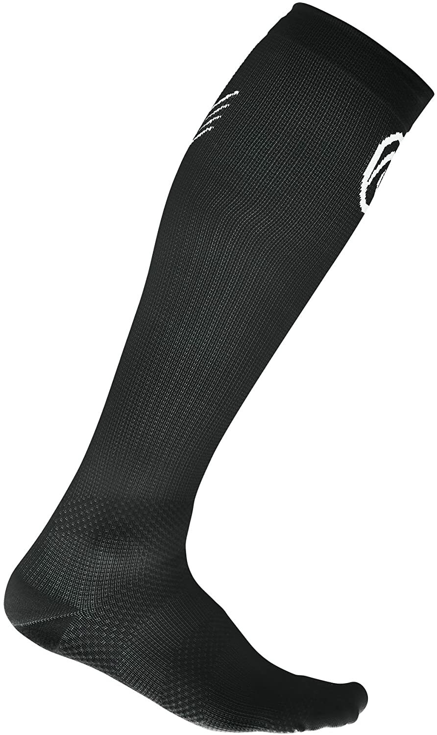 Rehband Rx Compression Socks - Medium – Black - for Women and Men - Athletic Soc