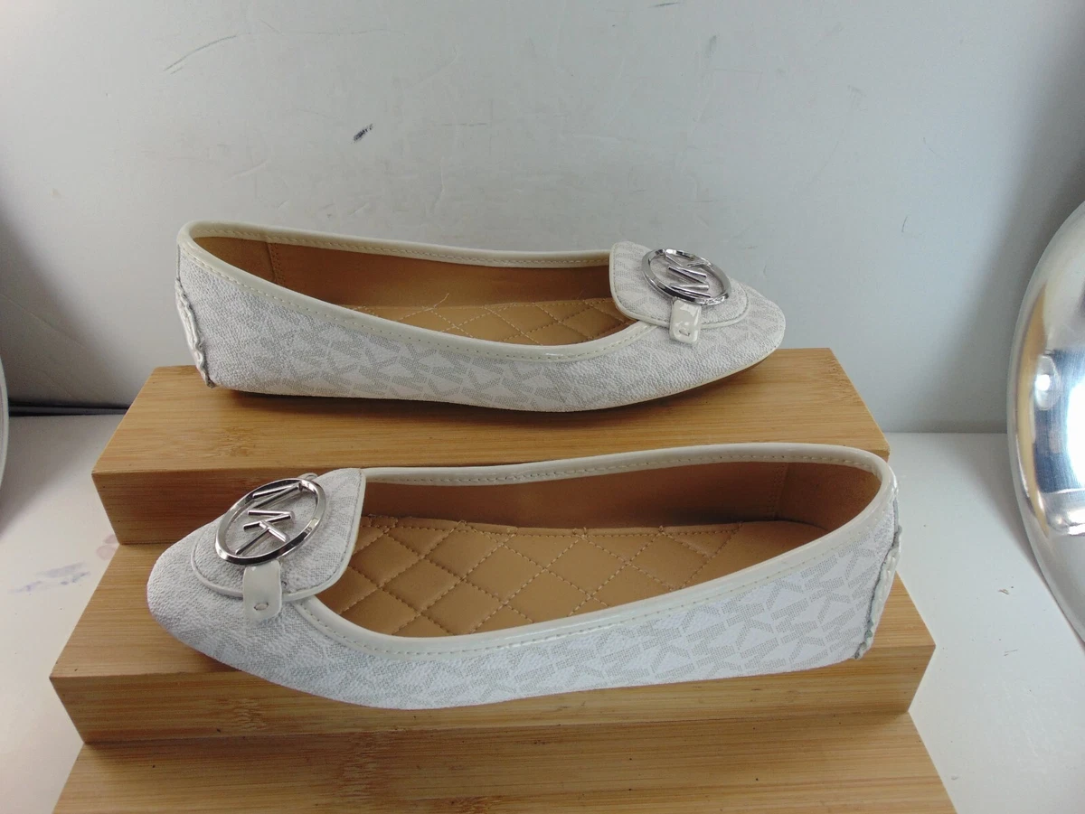 Michael kors hotsell leather flats