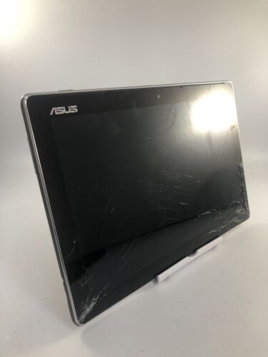 Cracked Asus Zenpad 10 Z300C P00C Wi-Fi Black Android Tablet - Picture 1 of 12