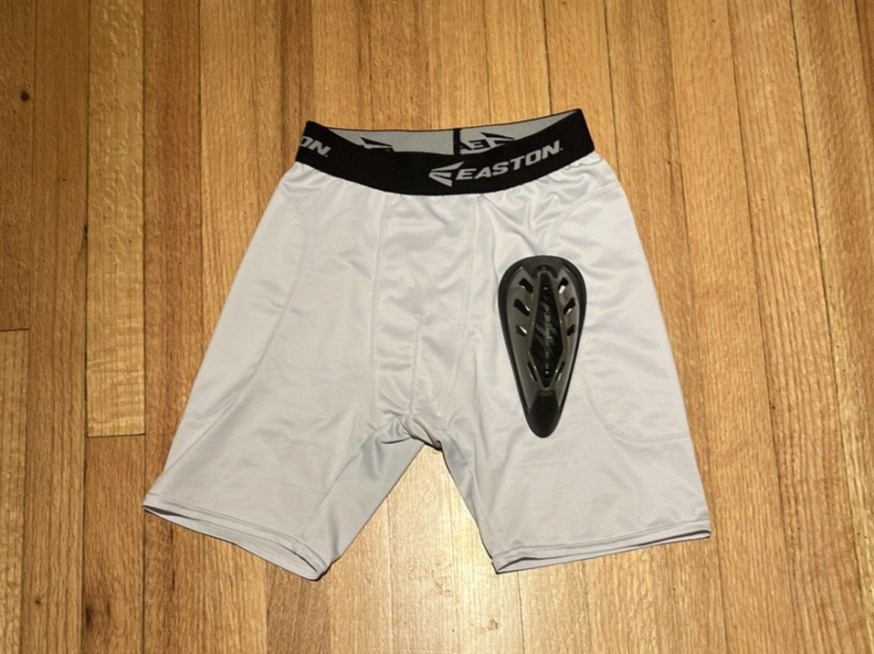 Easton Baseball Sliding Shorts Youth XL XLarge with Cup Pocket EUC eBay