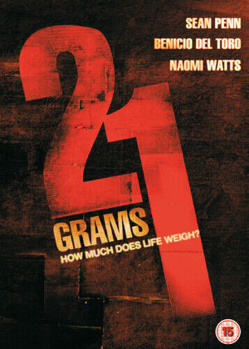21 Grams DVD Movie ** Sean Penn ** Naomi Watts ** REGION 1