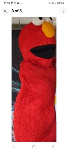 Adult Elmo Mascot For Sale Fancy Dress - Picture 2 of 7