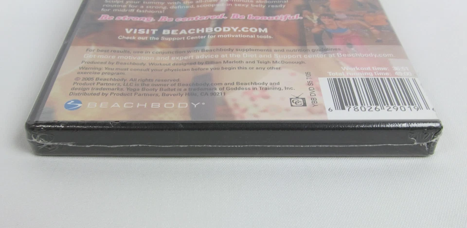 NEW Yoga Booty Ballet Live Hip Hop Abs Beachbody DVD Region 1 Sealed - Image 3 of 4
