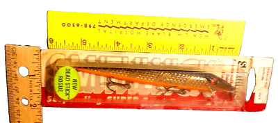 VINTAGE SMITHWICK DEAD STICK SUSPENDING SUPER ROGUE FISHING LURE UNUSED PACKAGE