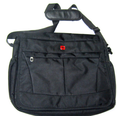 Swiss Gear Computer Laptop Briefcase Carry On Shoulder Bag Black