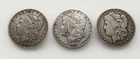1881 Morgan Silver Dollars P O S . 3 silver dollar lot