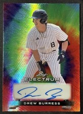 2024 Leaf Electrum Tie Dye Auto Drew Burress Prospect RC Rookie 29/49 BA-DB1