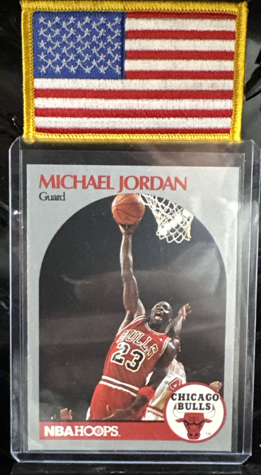 1990-91 NBA Hoops Basketball Card #65 MICHAEL JORDAN Chicago Bulls MVP