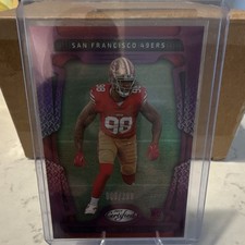 2025 Panini Certified Mirror Purple Rookie Mykel Williams #066 /299 49ers