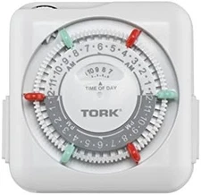 NSi TORK RTN312 Indoor 15-Amp Mechanical Timer White