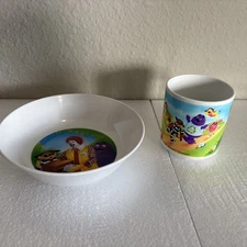 McDonald's Bowl and Plastic Cup Pre-Owned