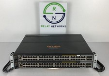 LOT OF 2x HP Aruba J9729A 2920-48G-PoE Switch 48x 1G PoE  J9731A  J9733A