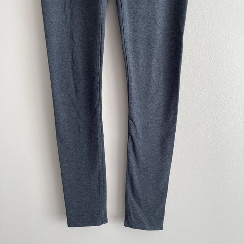 Pact Womens Organic Cotton Casual Leggings Charcoal Gray Size Small Pull On - Picture 3 of 8