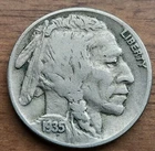 1935-S Buffalo Nickel - Actual Coin Shown