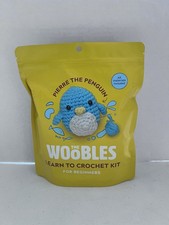 The Woobles Learn To Crochet Kit Easy Beginner Pierre The Penguin New Complete